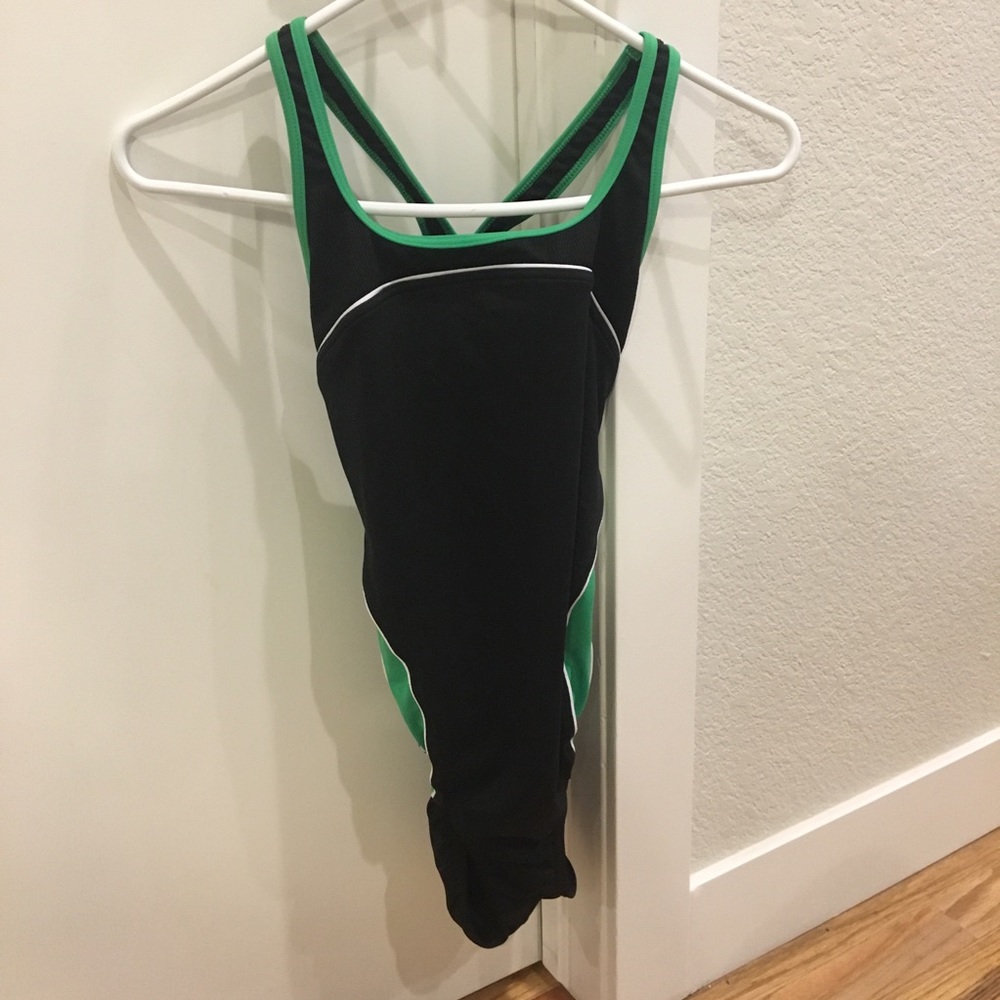 Speedo one piece bathing suit